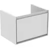 Image de Ideal Standard, Meuble sous-lavabo, IDS Meuble sous-lavabo CONNECT AIR 585mm f Cube Air 650mm blanc brillant / we ma (58 x 40.90 x 40 cm)