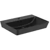 Image de Ideal Standard, Lavabo, Plan de toilette Connect Air Cube 60 mm noir mat E0298V3 (460 mm, 600 mm)