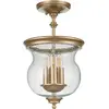 Image de Elstead Lighting, Applique + plafonnier, Demi-couverture Pickering Lane