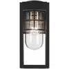 Image de Elstead Lighting, Éclairage d'extérieur, Kichler LED Wand Buitenlamp Hone 1X E27 Max 60W Textured Black (E27, IP44)