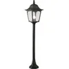 Image de Elstead Lighting, Éclairage d'extérieur, Chapel Lampadaire extérieur E27 100cm noir IP44, Made in UK (10000 lm, E27, IP44)