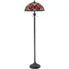 Image de Elstead Lighting, Lampadaire, Larissa Lampadaire E27 double bronze vintage (E27)
