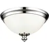Image de Elstead Lighting, Plafonnier, Parkman Plafonnier E27 double nickel poli (E27)