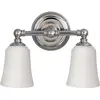 Image de Elstead Lighting, Plafonnier, Huguenot Lake Applique murale LED G9 2x Chrome poli IP44 (640 lm, G9)