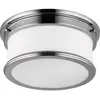 Image de Elstead Lighting, Applique + plafonnier, Payne Plafonnier E27 double Chrome poli IP44 (E27)