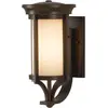 Image de Elstead Lighting, Éclairage d'extérieur, Merrill Applique murale d'extérieur E27 39cm Heritage Bronze IP44 (E27, IP44)