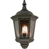 Image de Elstead Lighting, Éclairage d'extérieur, Applique murale d'extérieur Medstead E27 45cm noir IP43 (E27, IP43)