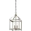 Image de Elstead Lighting, Suspension, Larkin Lampe à suspendre E14 double nickel brossé (E14)