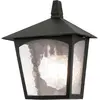 Image de Elstead Lighting, Éclairage d'extérieur, Applique murale d'extérieur York E27 28cm noir (E27, IP23)