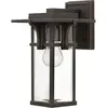 Image de Elstead Lighting, Éclairage d'extérieur, Applique murale d'extérieur Manhattan E27 30cm bronze huilé IP44 (E27, IP44)