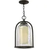 Image de Elstead Lighting, Éclairage d'extérieur, Quincy Lampe à suspendre extérieure E27 bronze huilé (E27, IP20)