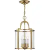 Image de Elstead Lighting, Suspension, Gentry Lampe à suspendre E14 quadruple Laiton poli (E14)