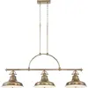 Image de Elstead Lighting, Suspension, Emery Lampe à suspendre E27 triple 56cm Laiton vieilli (E27)