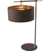 Image de Elstead Lighting, Lampe de table, Balance lampe de table E27 brun/laiton poli, Made in UK (E27)