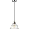 Image de Elstead Lighting, Suspension, Baskin Lampe à suspendre E27 26cm Nickel poli (E27)