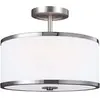 Image de Elstead Lighting, Suspension, Prospect Park Lampe à suspendre E27 double satin nickel, chrome (E27)