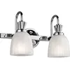 Image de Elstead Lighting, Applique + plafonnier, Cora LED Applique murale G9 double chrome poli IP44 (640 lm, G9)