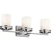 Image de Elstead Lighting, Plafonnier, Hendrik LED Applique murale G9 triple chrome poli IP44 (960 lm, G9)