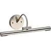 Image de Elstead Lighting, Éclairage pour tableau + miroir, Alton LED lampe à tableau 39cm nickel brossé (318 lm)