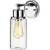 Image de Elstead Lighting, Applique murale, Morvah Applique E27 Chrome poli IP44