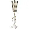 Image de Elstead Lighting, Lampe de table, Tivoli lampe de table E27 argent et patine crème (E27)