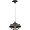 Image de Elstead Lighting, Suspension, Lennex Lampe à suspendre E27 gris ardoise Métal (E27)