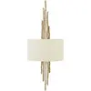 Image de Elstead Lighting, Applique + plafonnier, Spyre Applique E14 double champagne-or (E14)
