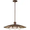 Image de Elstead Lighting, Suspension, Urban Renewal Lampe à suspendre E27 triple Astral Bronze (E27)
