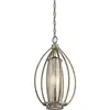 Image de Elstead Lighting, Suspension, Rosalie Lampe à suspendre E27 53cm Sterling Gold (E27)