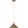 Image de Elstead Lighting, Suspension, Provence Lampe à suspendre E27 Laiton vieilli (E27)