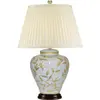 Image de Elstead Lighting, Lampe de table, Leaves Brown Gold Lampe de table E27 brun et or crème, Made in UK (E27)