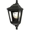 Image de Elstead Lighting, Éclairage d'extérieur, Kerry Plafonnier d'extérieur E27 Noir IP44 Anti-marin (E27, IP44)