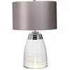 Image de Elstead Lighting, Lampe de table, Milne lampe de table E27 nickel poli brouillard (620 lm, E27)