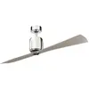 Image de Elstead Lighting Ferron ventilateur de plafond silencieux Ø152cm DC-moteur + télécommande champagne clair, Ventilateur, Argent