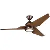 Image de Elstead Lighting Jade ventilateur de plafond silencieux avec lumière LED Ø152cm + télécommande noix, Ventilateur, Bronze