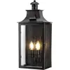 Image de Elstead Lighting, Éclairage d'extérieur, Kendal Applique murale extérieure E14 double vieux bronze IP44 (E14, IP44)