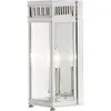 Image de Elstead Lighting, Applique + plafonnier, Applique murale extérieure Holborn E14 Chrome poli IP44 (E14)