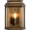 Image de Elstead Lighting, Éclairage d'extérieur, Applique murale d'extérieur St Martins E27 Laiton vieilli IP44 (E27, IP44)