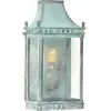 Image de Elstead Lighting, Éclairage d'extérieur, Regents Park Applique murale extérieure E27 vert-de-gris IP44 (E27, IP44)