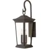 Image de Elstead Lighting, Éclairage d'extérieur, Applique murale d'extérieur Malvern LED GU10 double noir IP44 (1240 lm, GU10, IP44)