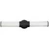 Image de Elstead Lighting, Plafonnier, Facet LED Applique murale 2x Noir mat opale gravé IP44 (2160 lm)