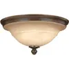 Image de Elstead Lighting, Applique + plafonnier, Plymouth plafonnier E27 triple bronze ancien (E27)