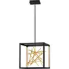 Image de Elstead Lighting, Suspension, Styx LED Suspension 54cm noir et or doré (5234 lm)