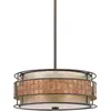 Image de Elstead Lighting, Suspension, Laguna Lampe à suspendre E27 quadruple cuivre Renaissance (E27)