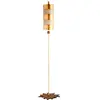 Image de Elstead Lighting, Lampadaire, Nettle Lampadaire E27 feuille d'or et taupe (E27)