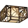 Image de Elstead Lighting, Applique + plafonnier, Remy plafonnier E27 double Heritage Bronze, parisserie Gold (E27)