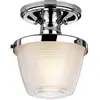 Image de Elstead Lighting, Applique + plafonnier, Dublin Plafonnier E27 Chrome poli IP44 (E27)
