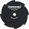 Image de Silverline, Sécateurs, Lame de faux motorisée à huit dents 254 mm / 10 inch trou de montage : Ø 25.4 mm / 1 inch