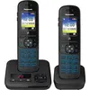 Image de Téléphone sans fil Panasonic KX-TGH722BLB Duo Noir