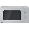 Image de Panasonic Grill magnétron compact avec plaque en verre, 800 W, 1000 W grill, décongélation, Quick 30, Micro-ondes, Argent